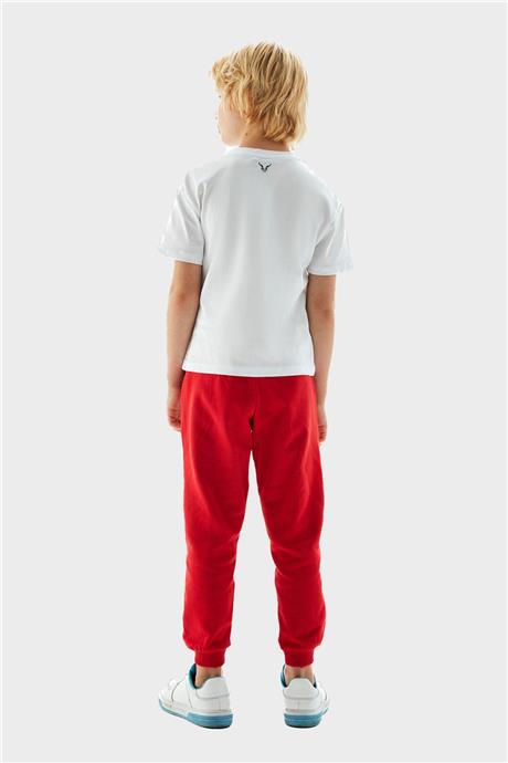 Nebbati Erkek Çocuk Beyaz T-Shirt