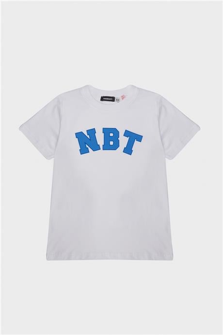 Nebbati Erkek Çocuk Beyaz T-Shirt