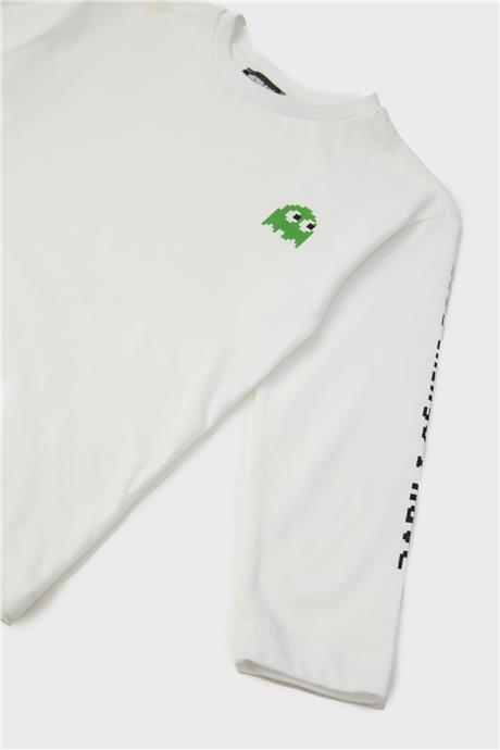 Nebbati Erkek Çocuk Beyaz T-Shirt
