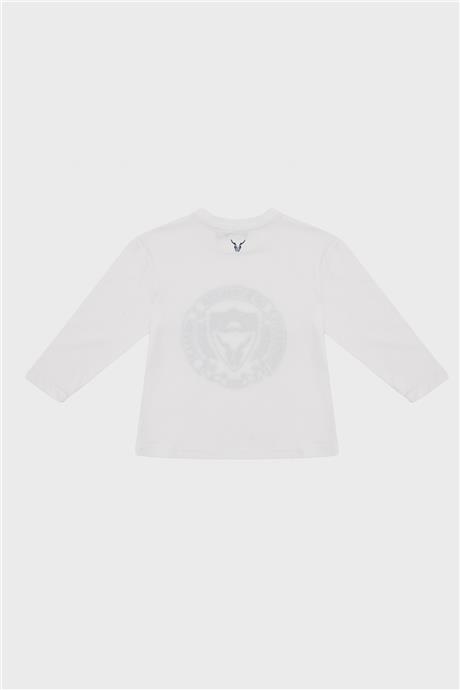 Nebbati Erkek Çocuk Beyaz T-Shirt