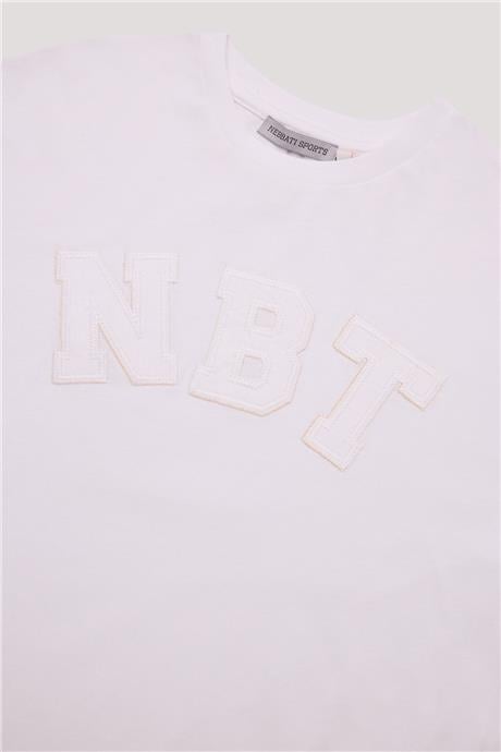 Nebbati Erkek Çocuk Beyaz T-Shirt