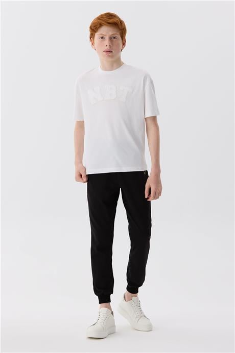 Nebbati Erkek Çocuk Beyaz T-Shirt