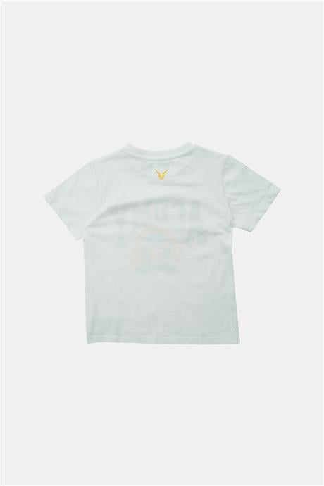 Nebbati Erkek Çocuk Beyaz T-Shirt