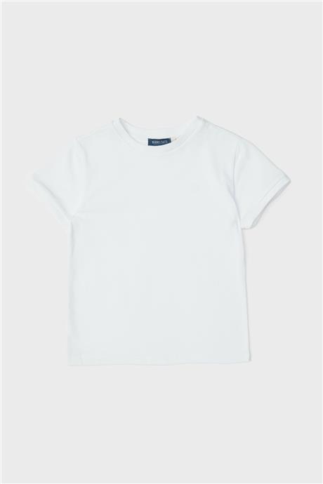 Nebbati Erkek Çocuk Beyaz T-Shirt