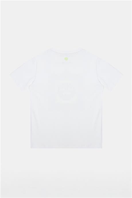 Nebbati Erkek Çocuk Beyaz T-Shirt