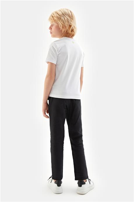 Nebbati Erkek Çocuk Beyaz T-Shirt