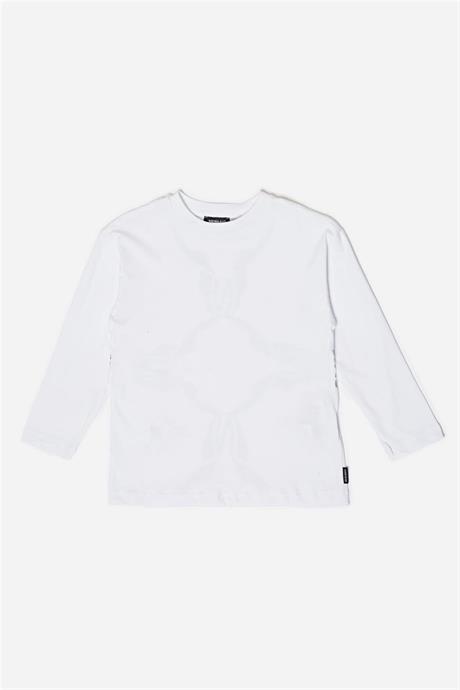 Nebbati Erkek Çocuk Beyaz T-ShirtNebbati Erkek Çocuk Beyaz T-Shirt