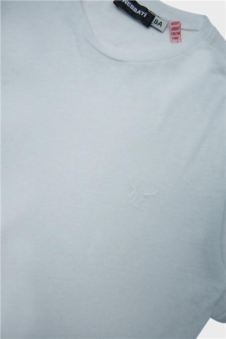 Nebbati Erkek Çocuk Beyaz Tshirt