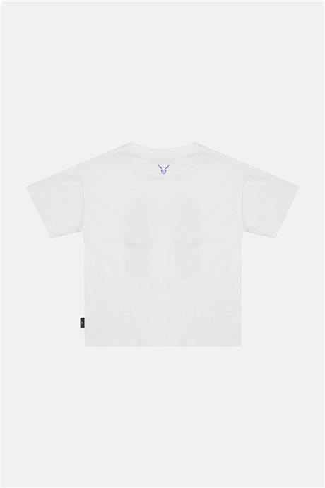 Nebbati Erkek Çocuk Beyaz Tshirt