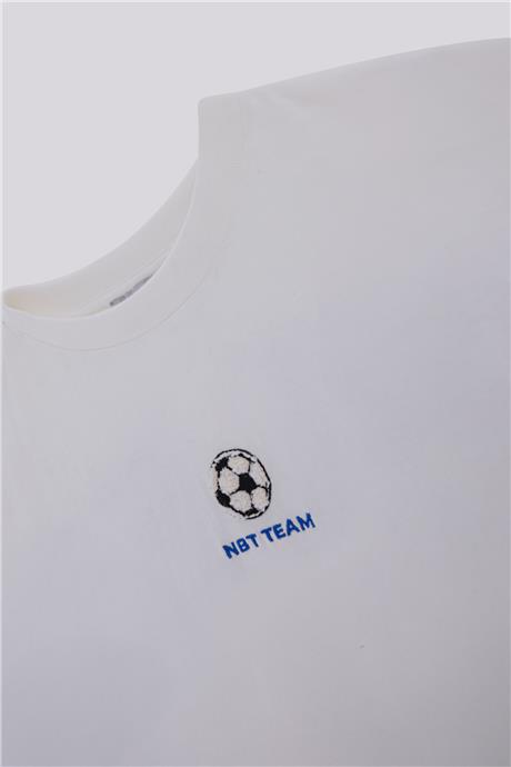 Nebbati Erkek Çocuk Beyaz TshirtNebbati Erkek Çocuk Beyaz Tshirt