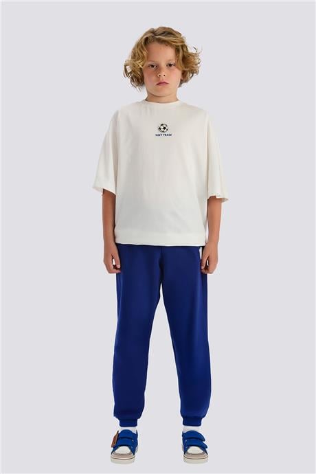 Nebbati Erkek Çocuk Beyaz TshirtNebbati Erkek Çocuk Beyaz Tshirt