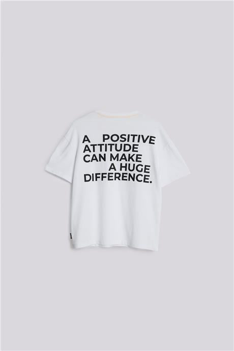 Nebbati Erkek Çocuk Beyaz TshirtNebbati Erkek Çocuk Beyaz Tshirt