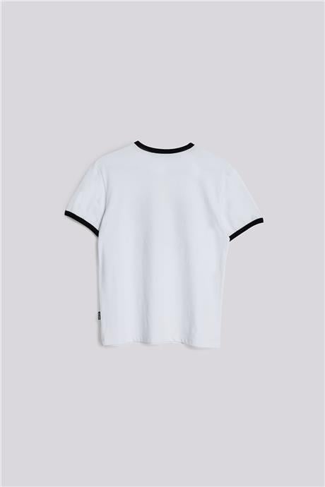 Nebbati Erkek Çocuk Beyaz TshirtNebbati Erkek Çocuk Beyaz Tshirt