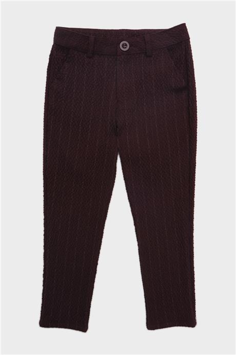 Nebbati Erkek Çocuk Bordo Pantolon