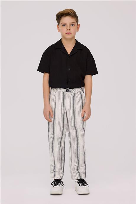 Nebbati Boy Striped TrousersNebbati Boy Striped Trousers