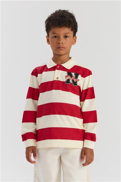 Nebbati Erkek Çocuk Çizgili SweatshirtNebbati Erkek Çocuk Çizgili Sweatshirt