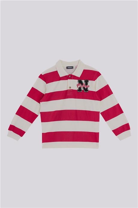 Nebbati Erkek Çocuk Çizgili SweatshirtNebbati Erkek Çocuk Çizgili Sweatshirt