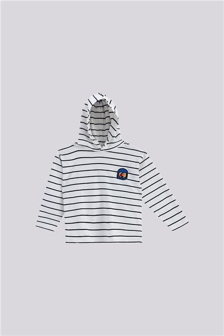 Nebbati Boys Striped SweatshirtNebbati Boys Striped Sweatshirt