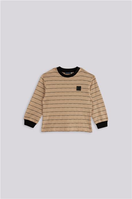 Nebbati Boys Striped SweatshirtNebbati Boys Striped Sweatshirt