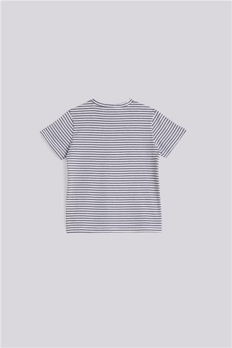 Nebbati Erkek Çocuk Çizgili TshirtNebbati Erkek Çocuk Çizgili Tshirt