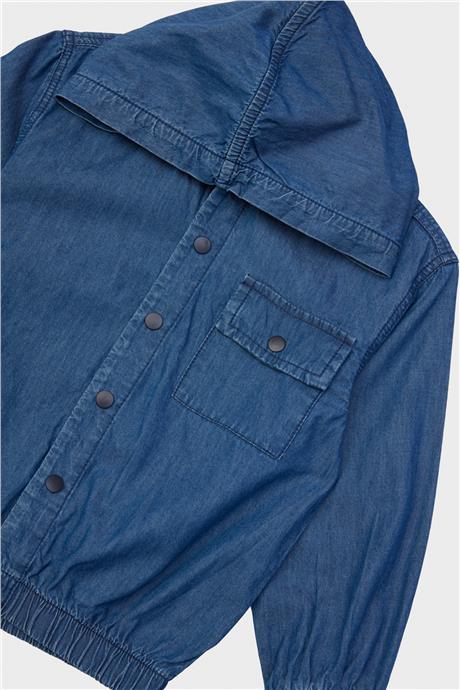 Nebbati Erkek Çocuk Denim Gömlek