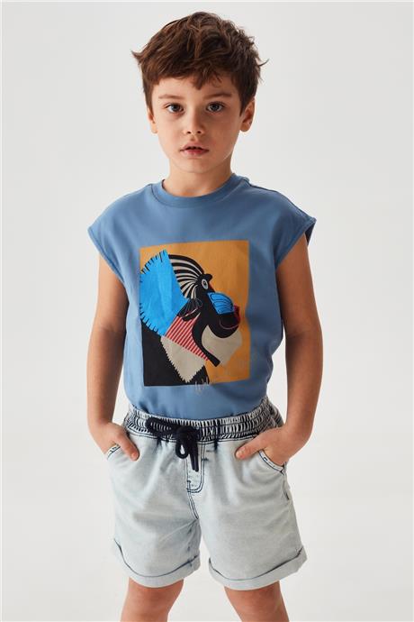 Nebbati Erkek Çocuk Denim Şort