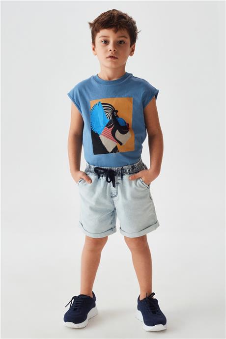 Nebbati Erkek Çocuk Denim Şort