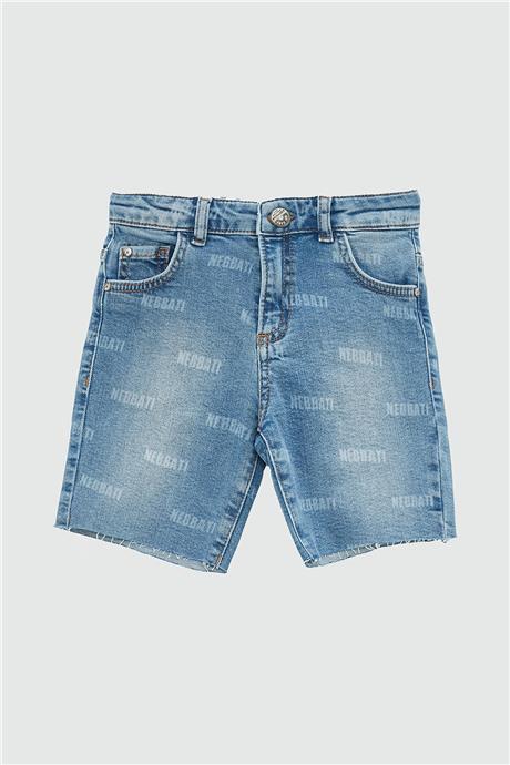 Nebbati Erkek Çocuk Denim Şort