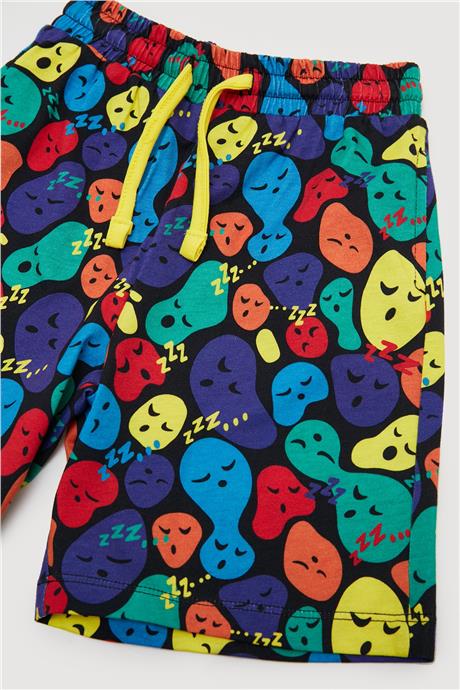 Nebbati Erkek Çocuk Desenli Pijama Takım