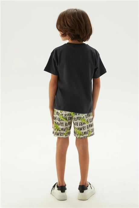 Nebbati Erkek Çocuk Desenli Pijama Takımı