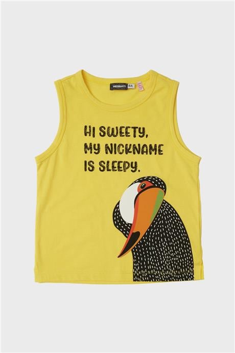 Nebbati Erkek Çocuk Desenli Pijama Takımı