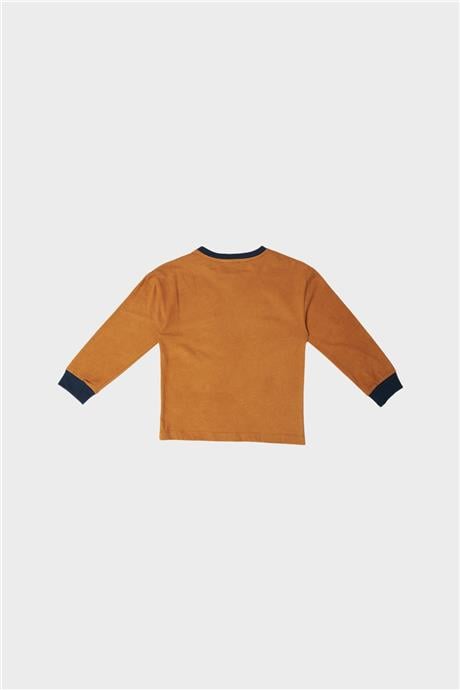 Nebbati Erkek Çocuk Desenli Pijama Takımı
