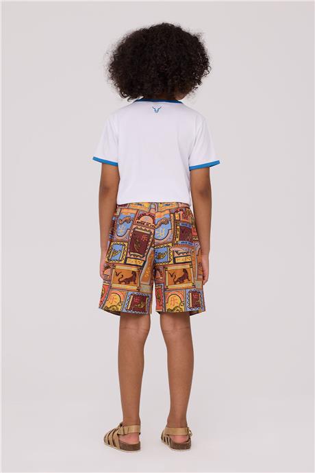 Nebbati Boy Patterned ShortsNebbati Boy Patterned Shorts