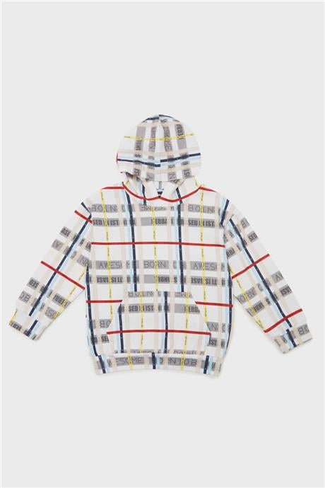Nebbati Erkek Çocuk Desenli Sweatshirt