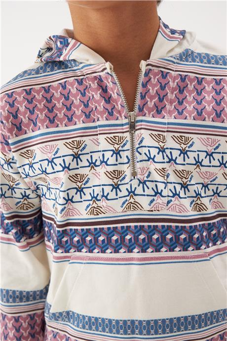 Nebbati Erkek Çocuk Desenli Sweatshirt