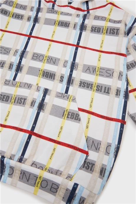 Nebbati Erkek Çocuk Desenli Sweatshirt
