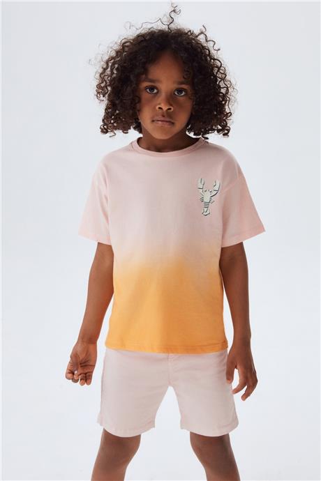 Nebbati Erkek Çocuk Desenli T-Shirt