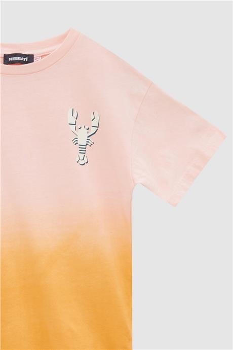 Nebbati Erkek Çocuk Desenli T-Shirt