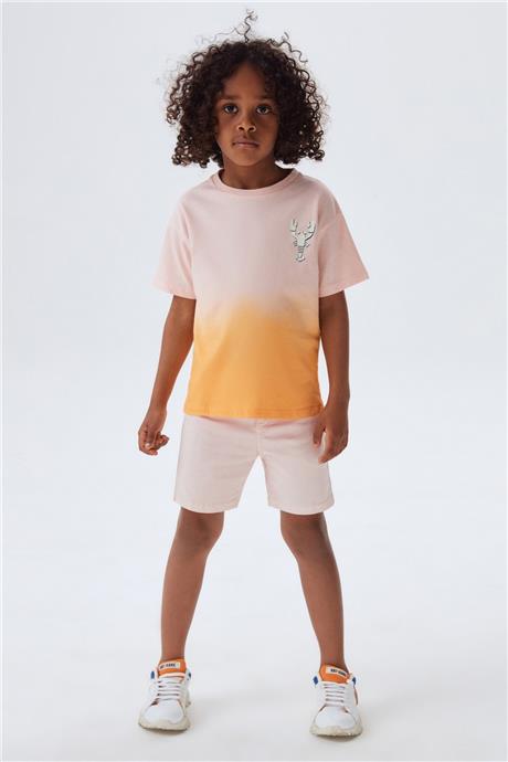 Nebbati Erkek Çocuk Desenli T-Shirt