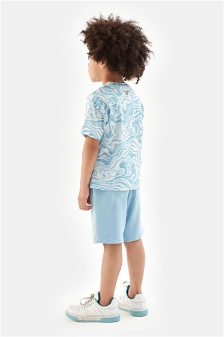 Nebbati Erkek Çocuk Desenli Tshirt