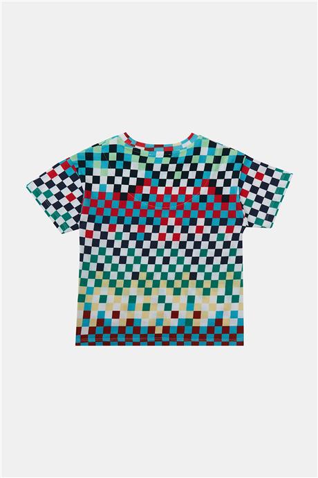 Nebbati Erkek Çocuk Desenli Tshirt