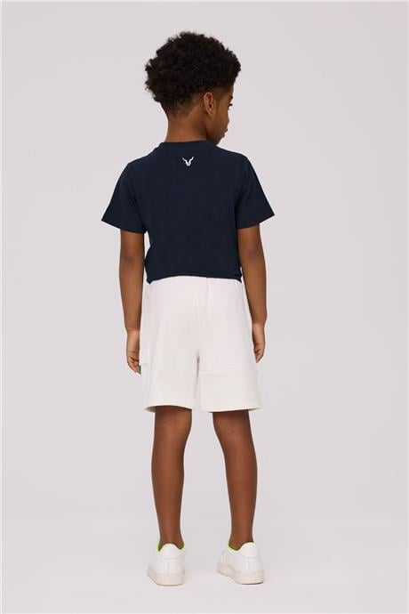 Nebbati Boy Ecru ShortsNebbati Boy Ecru Shorts