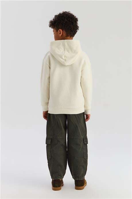 Nebbati Erkek Çocuk Ekru SweatshirtNebbati Erkek Çocuk Ekru Sweatshirt