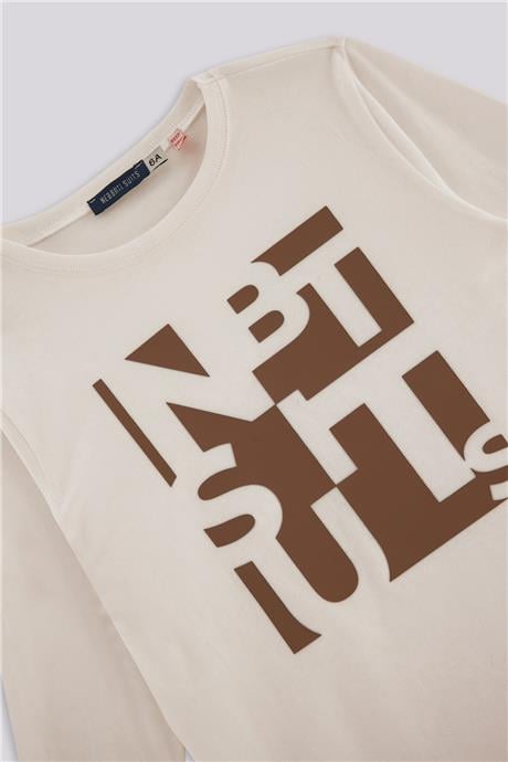 Nebbati Boy Ecru TshirtNebbati Boy Ecru Tshirt
