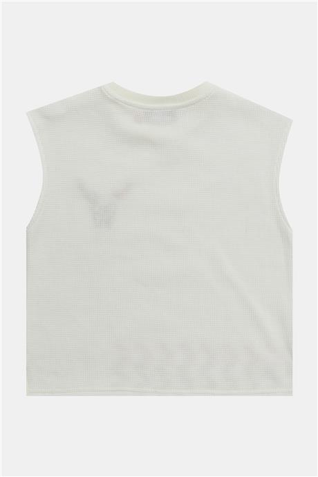 Nebbati Erkek Çocuk Ekru Tshirt