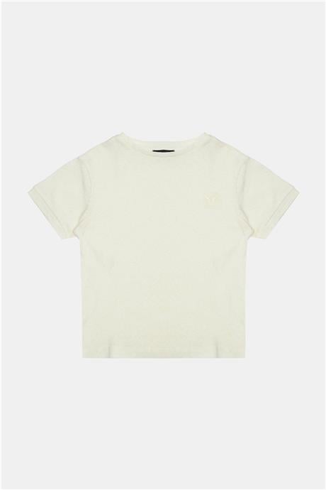 Nebbati Erkek Çocuk Ekru Tshirt