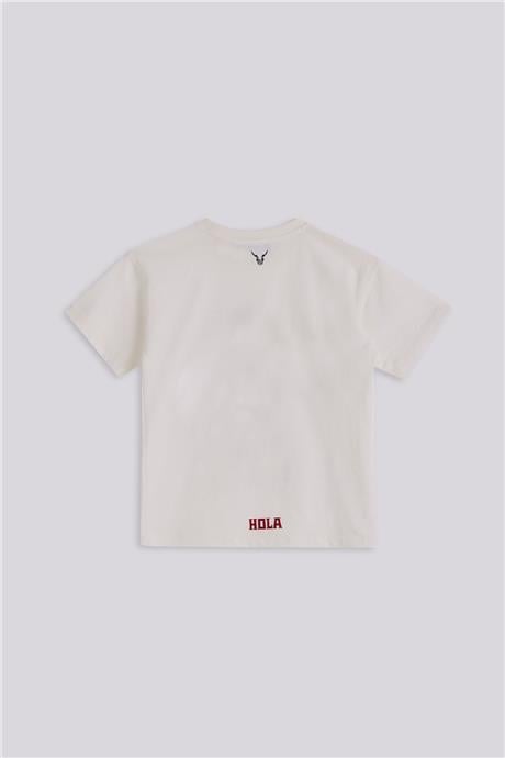 Nebbati Erkek Çocuk Ekru TshirtNebbati Erkek Çocuk Ekru Tshirt