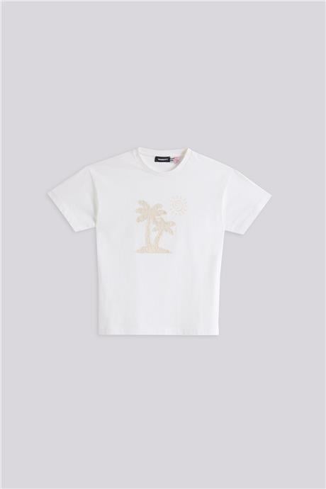 Nebbati Erkek Çocuk Ekru TshirtNebbati Erkek Çocuk Ekru Tshirt