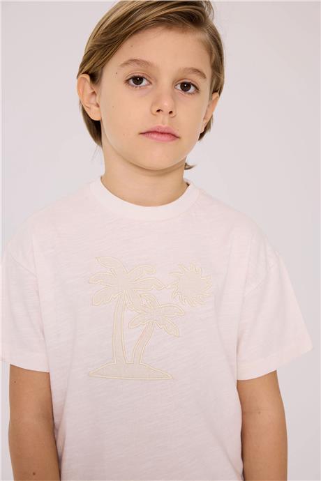 Nebbati Erkek Çocuk Ekru TshirtNebbati Erkek Çocuk Ekru Tshirt
