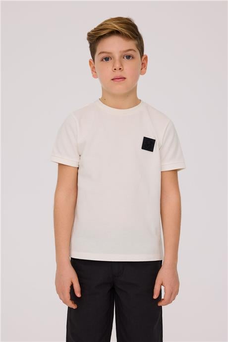 Nebbati Erkek Çocuk Ekru TshirtNebbati Erkek Çocuk Ekru Tshirt